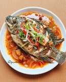 麻婆豆腐蒸吳郭魚