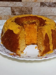 عکسی از دستور کیک هویج پرتقالی