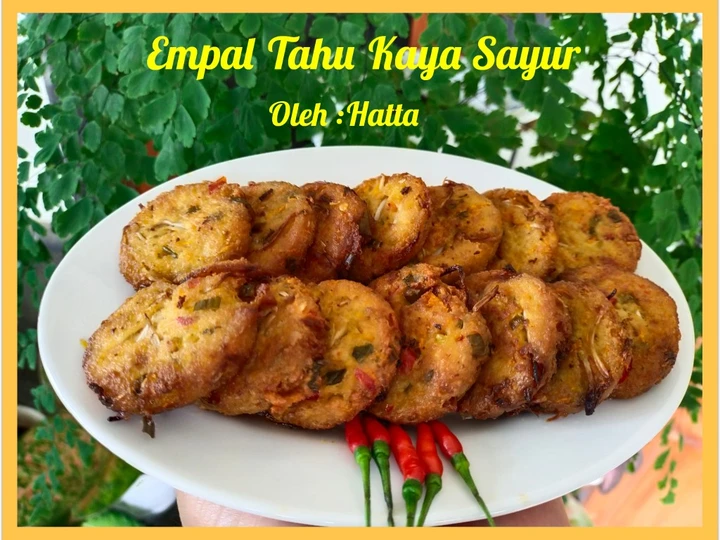 Langkah Gampang Membikin Resep Empal/Perkedel Tahu Kaya Sayur yang  Bikin Ketagihan Anti Ribet, Bikin Ngiler