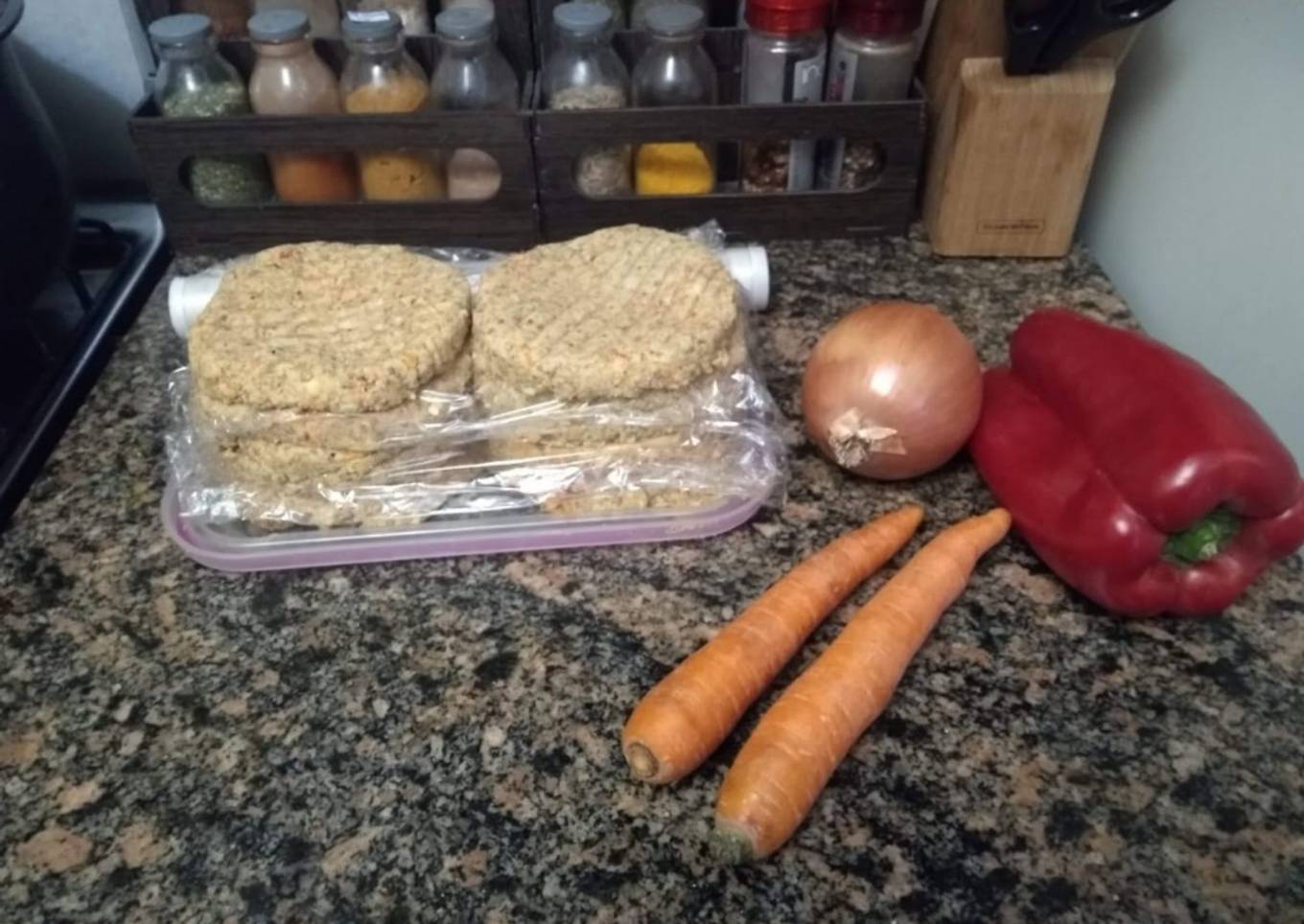 Hamburguesas de lenteja