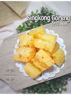 Foto resep Singkong Goreng Merekah
