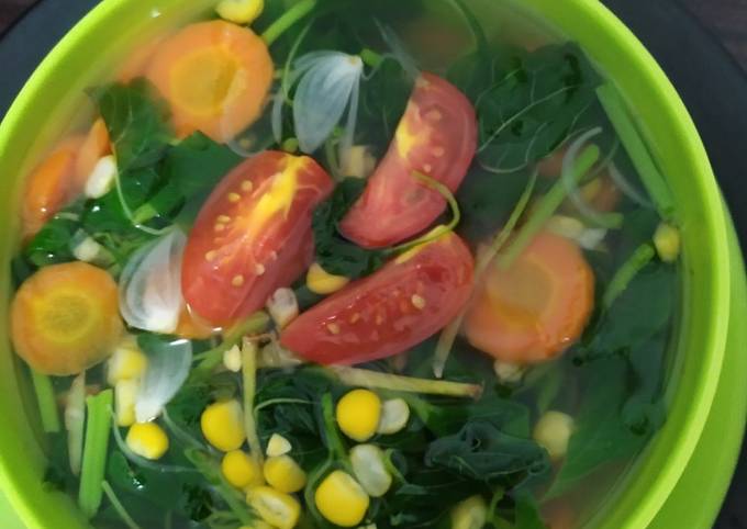 Resep Sayur Bayam Bening Oleh Inda Cookpad