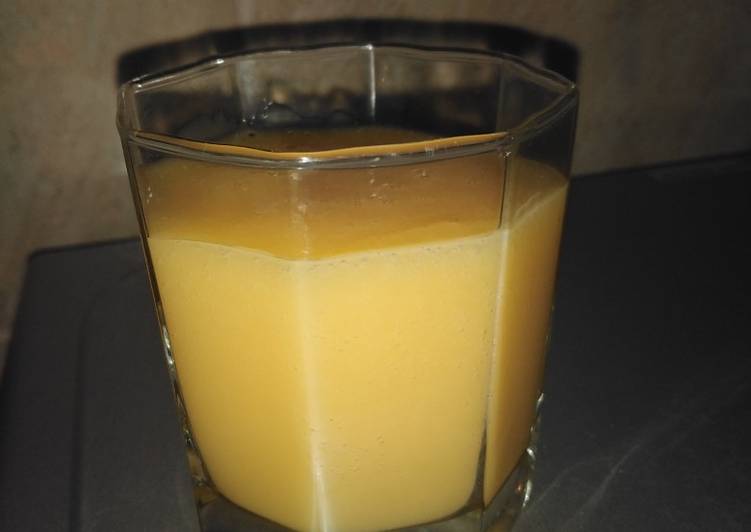 Recipe of Favorite Orange and Mango juice