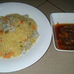 A picture of Dambun shinkafa.
