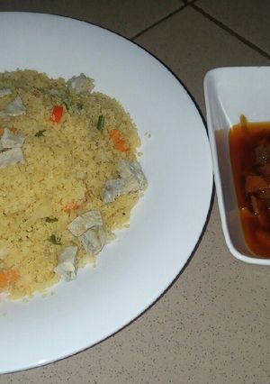 A picture of Dambun shinkafa.