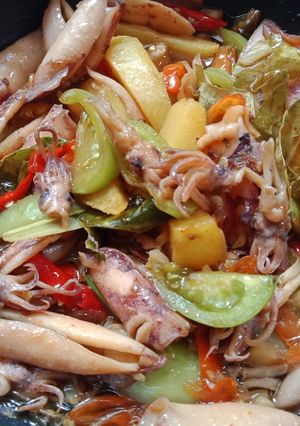 Foto resep Oseng Cumi Asin