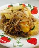 Phở gạo lứt xào chay