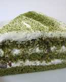 Matcha & Azuki Cake