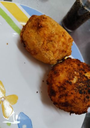 Una foto de Papas rellenas