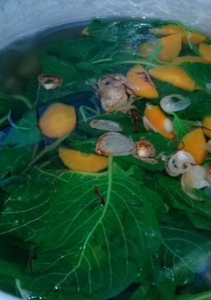 Foto resep Sayur bening bayem simpel