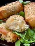 Involtini di Pasta Fillo con Feta
