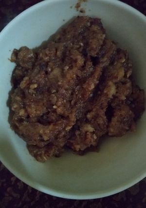 A picture of Oats halwa.
