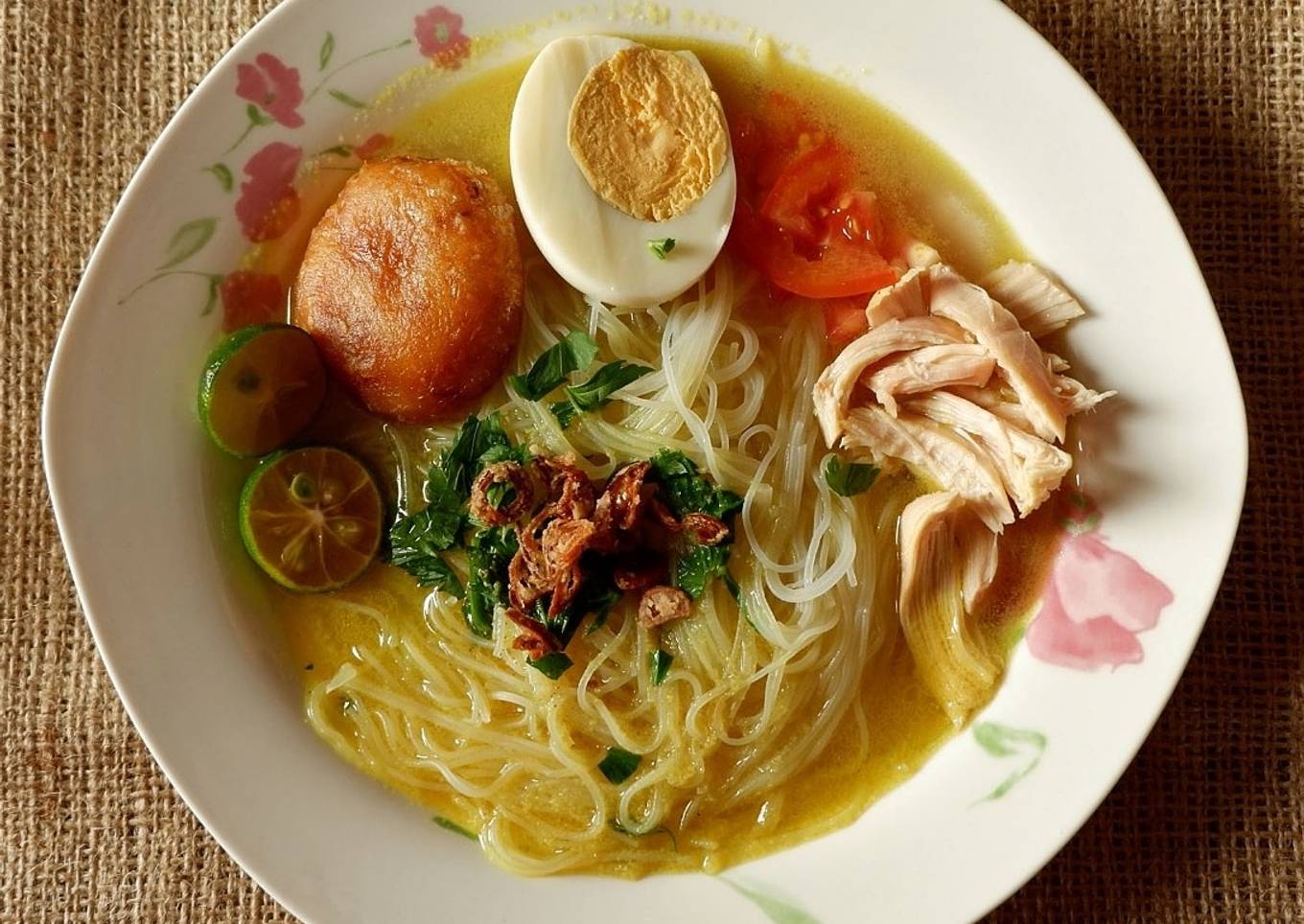 Soto Ayam Bumbu Sederhana