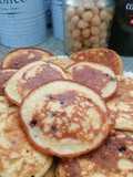 Hot cakes de garbanzo