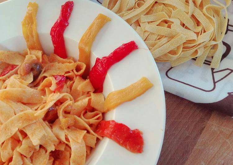 Fettuccine "Forza Roma"