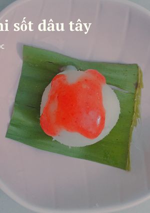 Hình của món Bánh Mochi nhân khoai lang.