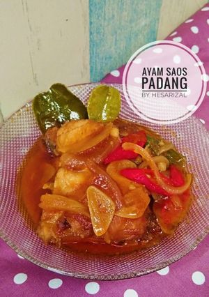 Foto resep Ayam Saos Padang