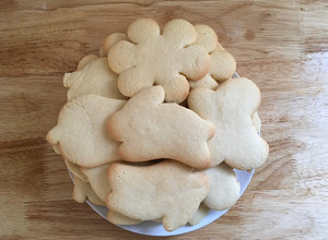 A picture of Simple Sugar Cookies.