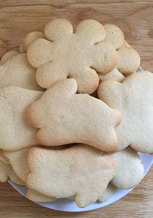 A picture of Simple Sugar Cookies.