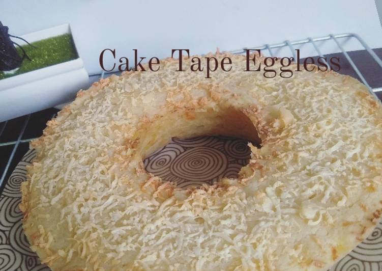 Cara Bikin Cake Tape Eggless, Menggugah Selera