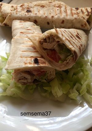 صورة لوصفة ساندويش شاورما دجاج
