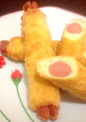Foto resep Sausage Roll Mayo (Sosis Roll Roti Tawar dengan Mayonaise)