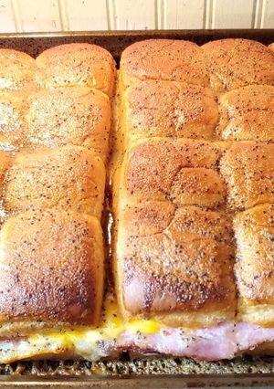 A picture of Ham & Cheese Sliders.