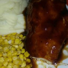 A picture of Oven BBQ chicken.