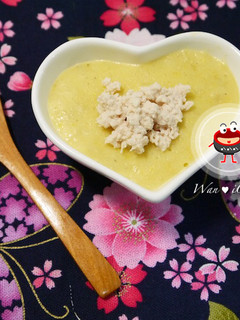 ♡宛の寶寶”食“堂 ✿ 玉米雞容粥 的食譜成品照片