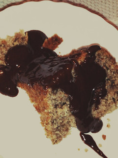 Una foto de Plum cake de plátano