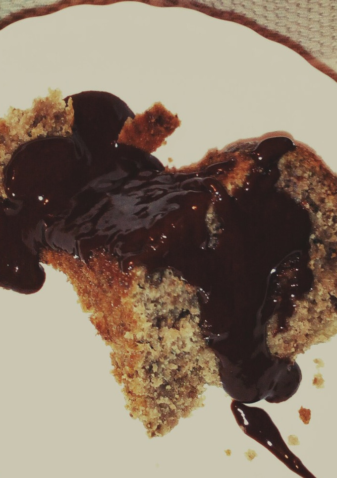 Una foto de Plum cake de plátano