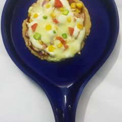 A picture of Whole wheat pizza.