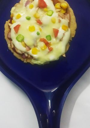 A picture of Whole wheat pizza.
