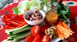 Hình ảnh món Salad rau củ trộn dầu giấm