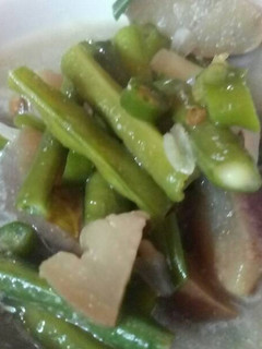 A picture of Lodeh (mix vegetable with coconut milk).