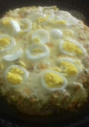 Una foto de Tortilla de verduras
