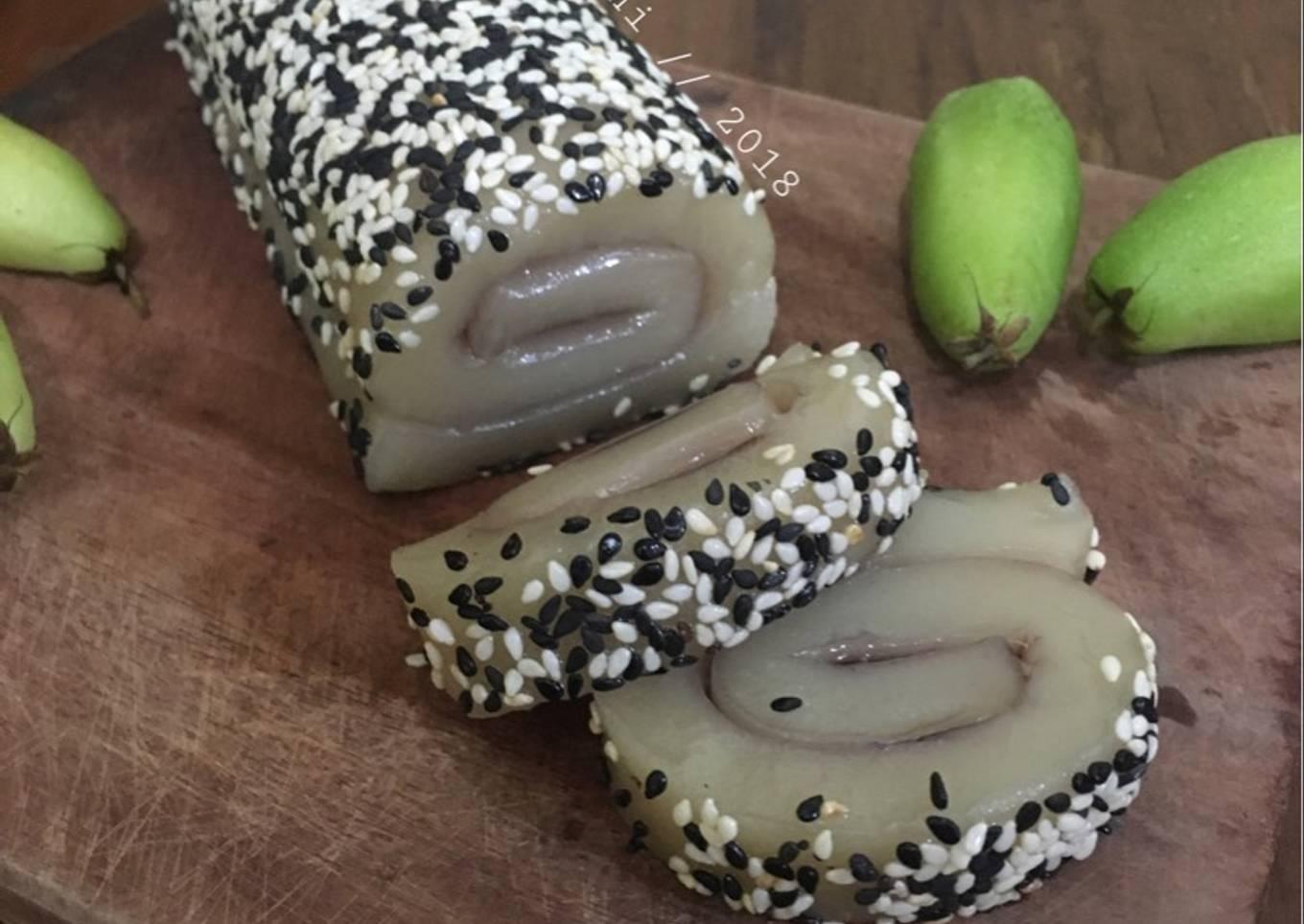 Resep Mochi Gulung Blueberry