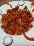 Soya beans in tomatoes chutney (rougaile soya)