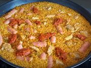 Una foto de bulgur deshidratado