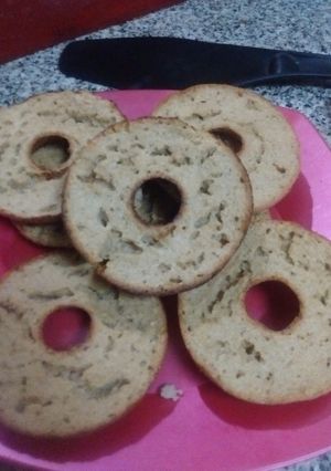 Una foto de Galletitas de arroz y canela aptas para diabéticos
