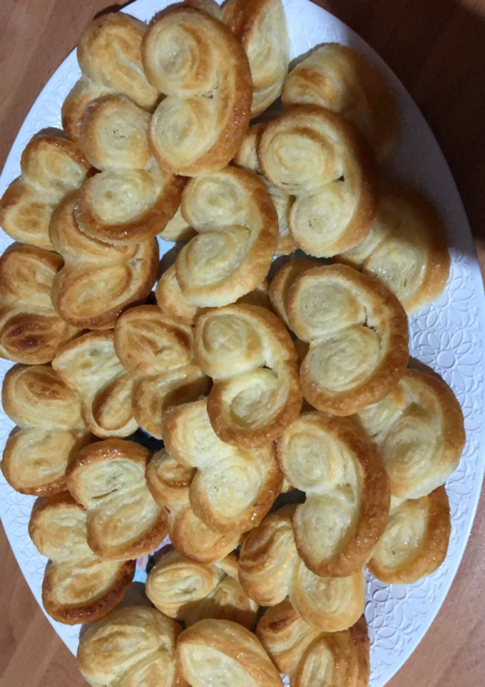 Una foto de Palmeritas de hojaldre