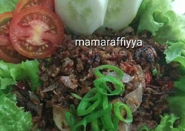 Rabok jukut a.k.a Abon ikan sisa
