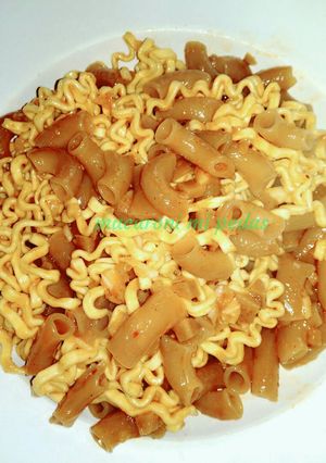 Foto resep Macaroni mie pedas🍝
