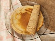 Una foto de crepas harina integral