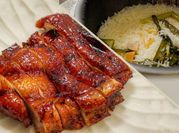 A picture of oyster sauce rice
