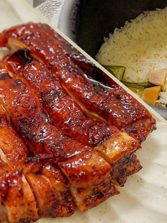 A picture of Chicken Char Siu Roasted Chicken and Hainan Rice Recipe.