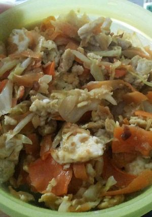 Foto resep Orak Arik Telur Sayur Simple