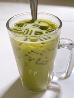Hình của món Trà sữa Thái xanh.