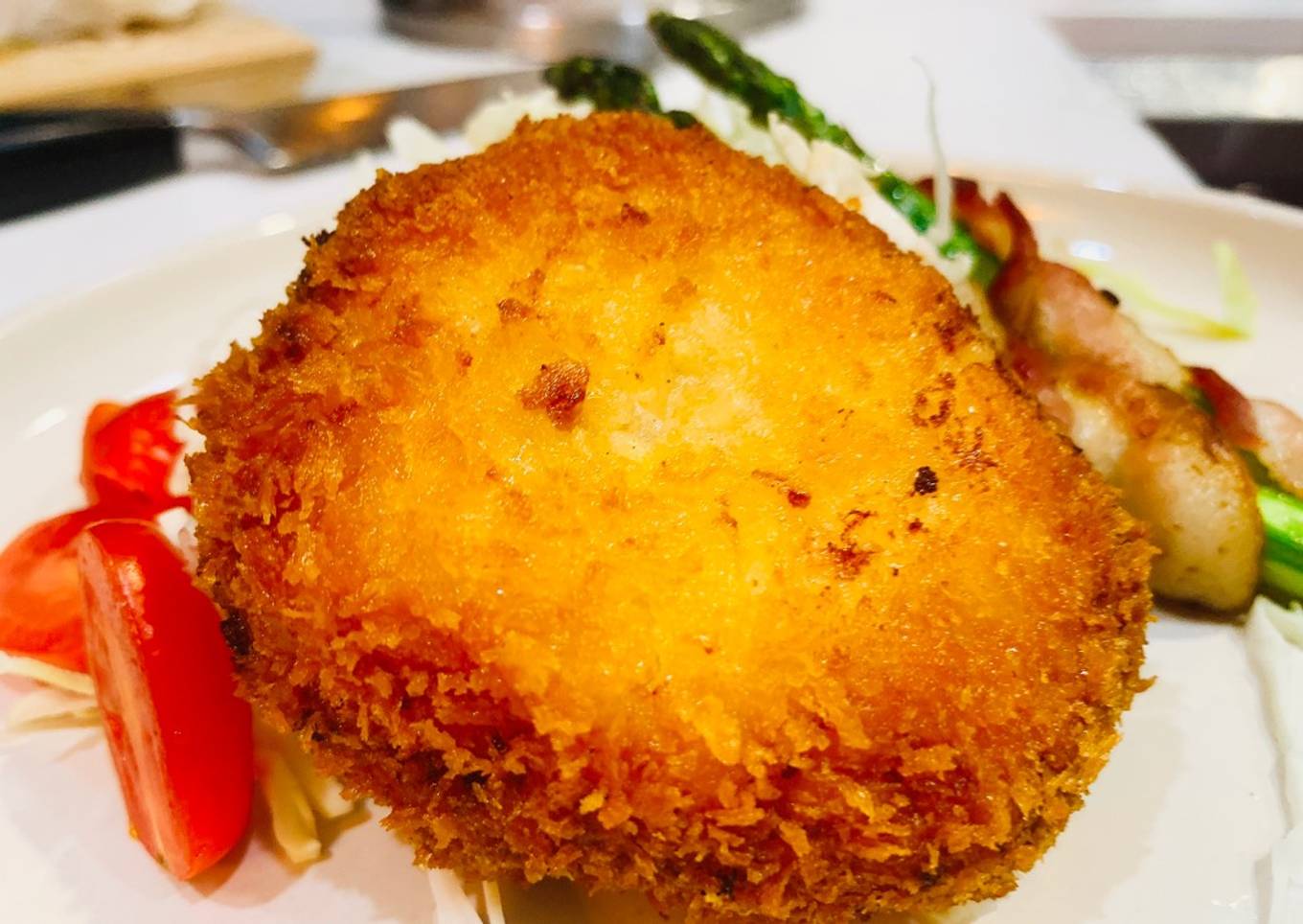 Creamy croquettes