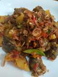 Sambel kentang ati ampela